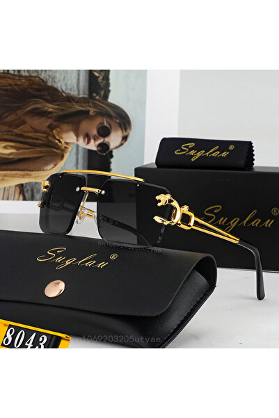 Choice Black-BOX-BS American Luxury Brand Frameless Rectangular Sun Glasses f...