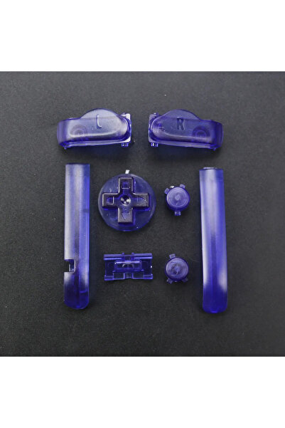 Choice8 B Clear dark blue 1Set High Quality Original Size Buttons Keys For Ga...