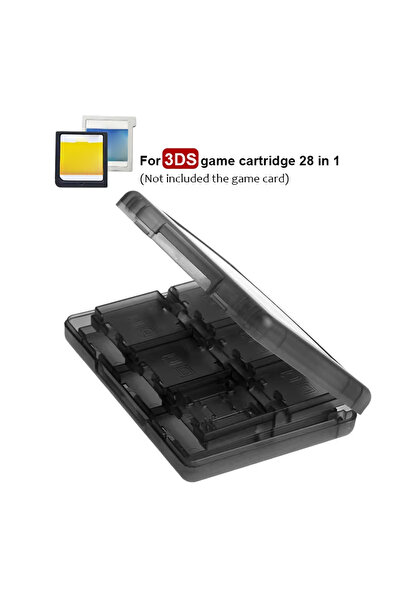Choice3 For NDS 3DS Black DATA FROG Game Card Storage Box Holds 24 Cards for ...