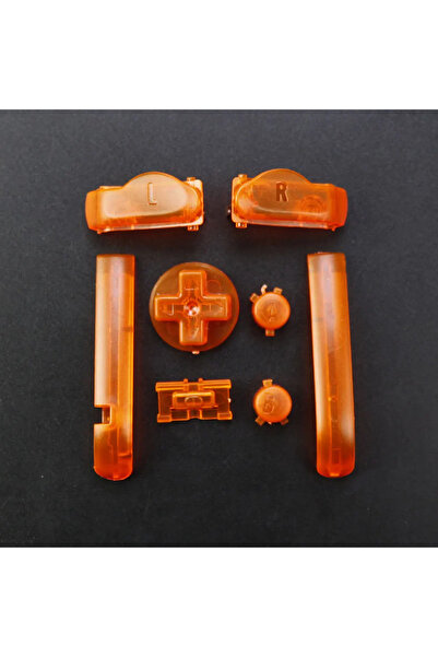Choice9 A Clear orange 1Set High Quality Original Size Buttons Keys For Gameb...