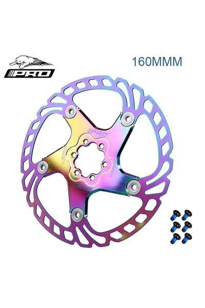 Choice MULTICOLOR-160MM IIIPRO Bicycle Brake Rotor 140/160/180/203MM Bike Flo...