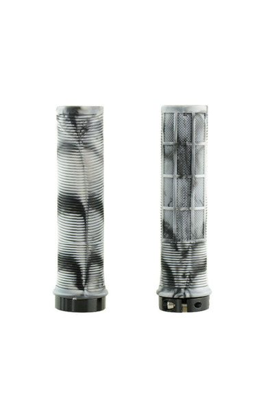 Choice Black-White TPR Bicycle Grips Integrated Bicycle Handlebar Grips Alumi...