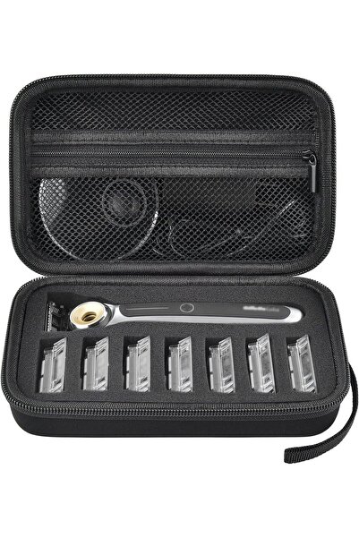 Choice black Travel Case Compatible with Heated Razor for Men, Starter Shave ...