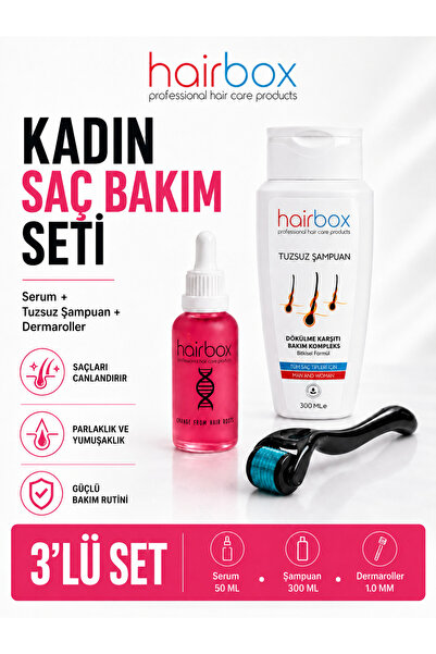 hairbox professional hair care products Saç Gürleştirici Serum - Saç Losyonu ...