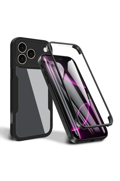 SKYDDAR INNOVATION Husă + folie pentru iPhone 17 Pro Max, [pachet 360°] Color...