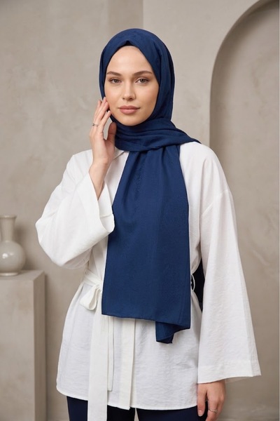 MİRSOY SCARF Zerafet Desen Kaymaz jakarlı Şal