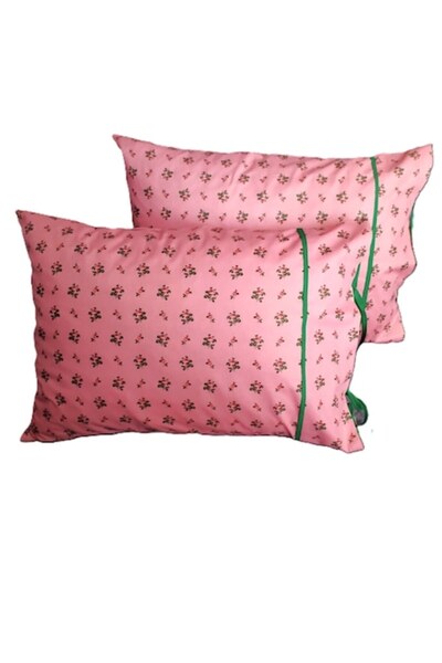 Casa Bucuriei Set 2 fețe de pernă cu bordură, 50 cm x 70 cm, Casa Bucuriei, M...