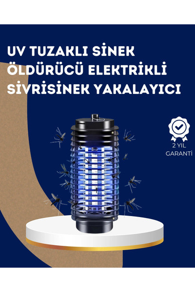 Genel Markalar Elektrikli Uv Işıklı Sivrisinek Ve Böcek Öldürücü – Sessiz Ve ...