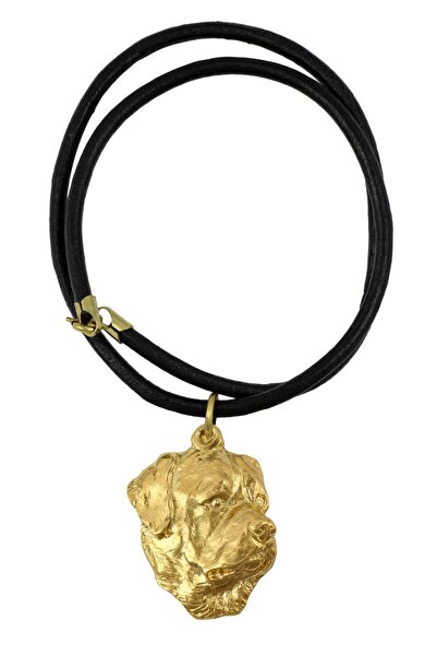 Art - Dog Rottweiler - colier cu un câine într-o cutie cadou, pandantiv placa...
