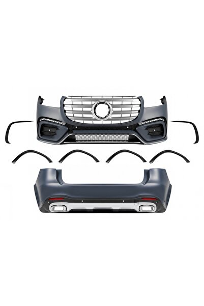 Angels Auto Pachet Exterior compatibil cu Mercedes GLS SUV X167 (2019-2023) C...