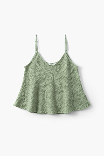 İpekçi Otantik Nomad Muslin Strap Blouse
