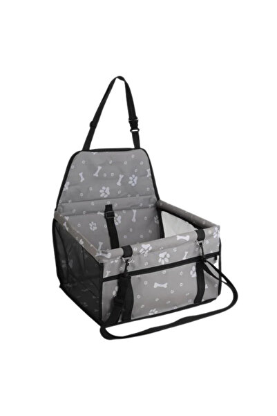 MSH Scaun auto pentru caini si pisici, impermeabil, fixare pe bancheta, 49x39...