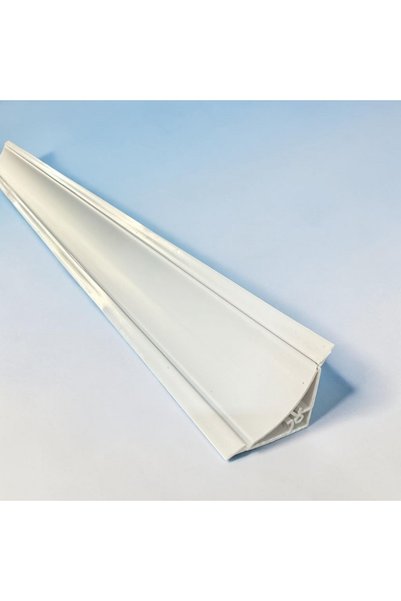 Nalbur Bakkal Küvet Kenar Çıtası Kanallı 240cm Duşakabin Çıtası, Tezgah Profili (İstediğiniz Ölçüde Kesim)
