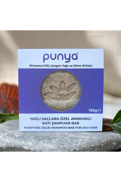 Punya Yağlı Saçlara Özel Arındırıcı Katı Şampuan Bar