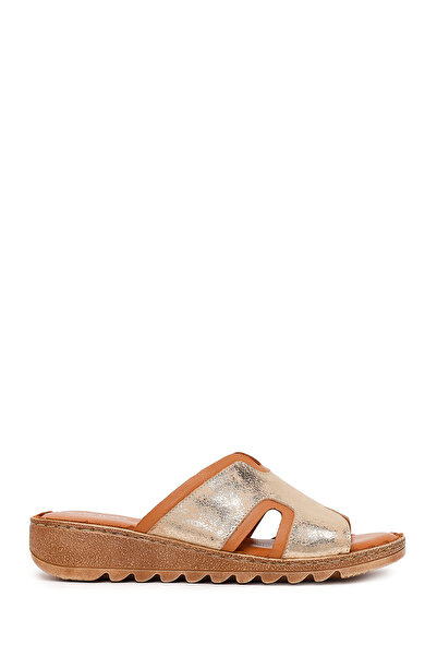 Derimod Γυναικείες δερμάτινες άνετες παντόφλες 26SFD410614