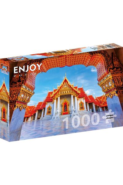 Enjoy Puzzle 1000 Κομμάτια Παζλ Enjoy - Το Μαρμάρινο Ναός, Μπανγκόκ (Enjoy-2416)