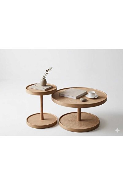 KLASS DEKOR Cosmos 2 li Orta Sehpa Set