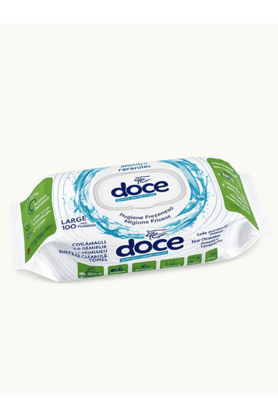 doce Hygiene Freshness Scented Surface Cleaning Towel 100 Sheets |   Practica...