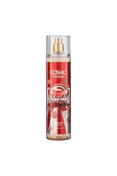 CD Cosmo Designs رذاذ عطري بنكهة الكاكاو الساخن والنعناع من كوزمو ديليشس 250 مل
