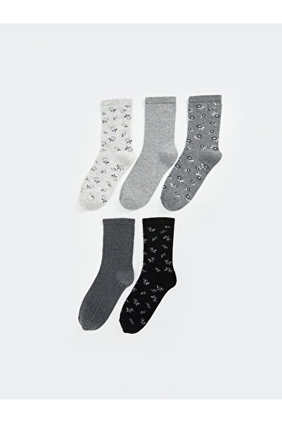 LC Waikiki Patterned Women's Socks 5-Piece
