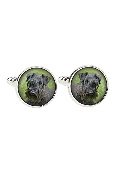 Art - Dog Cesky Terrier, Czech Terrier - cufflinks, a shirt accessory, a shir...
