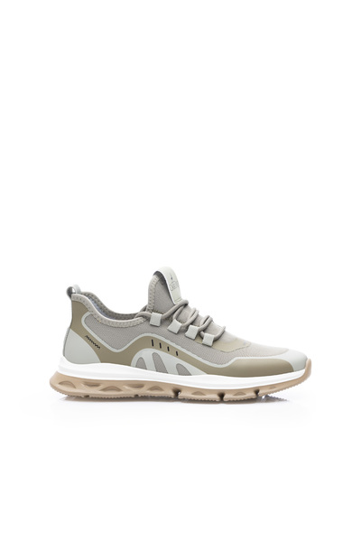 UrbanShoes Pantofi sport Otter bărbați din material textil - 4410 Kaki Box Si...
