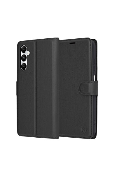Techsuit Husa pentru Samsung Galaxy A05s, Leather Folio, protectie antisoc, n...