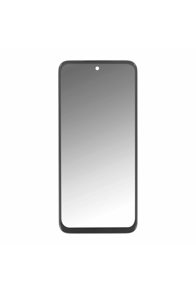 OEM Ecran tactil Super AMOLED cu ramă (15993) - Xiaomi Redmi Note 10 4G - Negru
