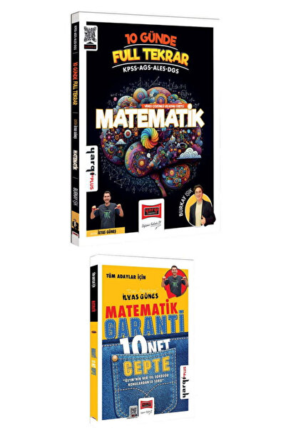 Yargı Yayınları 10 Günde Full Tekrar Matematik Video Çözümlü ve Konu Özetli &...