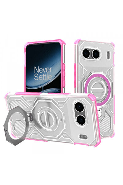 Stef's Cat Husa pentru OnePlus Nord 4, Stef's Cat, Carbon Shield Pro, Roz