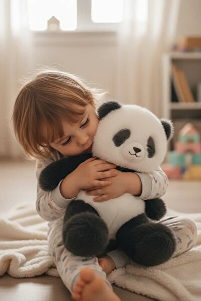 Miniso Bir Arkadaş Edin Serisi Panda Peluş Oyuncak – Yumuşacık Sarılmalık Uyk...