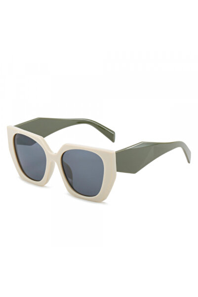 Techsuit Women's Sunglasses 3967, Beige Grey