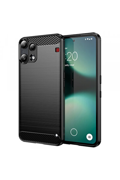 Techsuit Husa pentru Nothing Phone (3a) Lite, Techsuit, Carbon, Neagra