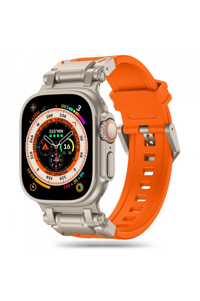 Techsuit Curea W064 pentru Apple Watch 49mm/ 46mm/ 45mm/ 44mm/ 42mm Series, A...