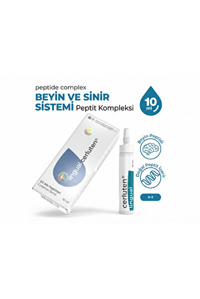 Integrative Peptides Cerluten Lingual Dil Altı Beyin Peptidi 10 ml - Nootropi...