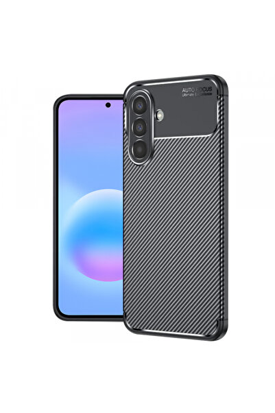 Techsuit Husă pentru Samsung Galaxy A57 5G, Techsuit, Fibră de carbon, Neagră
