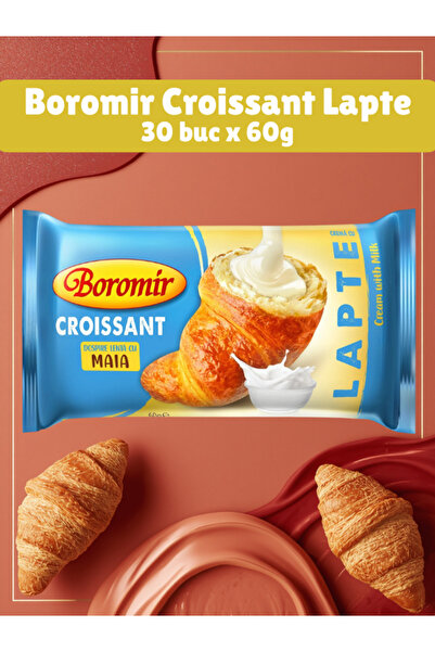 Boromir Κρουασάν με κρέμα γάλακτος, κουτί 30 τεμαχίων x 60γρ.