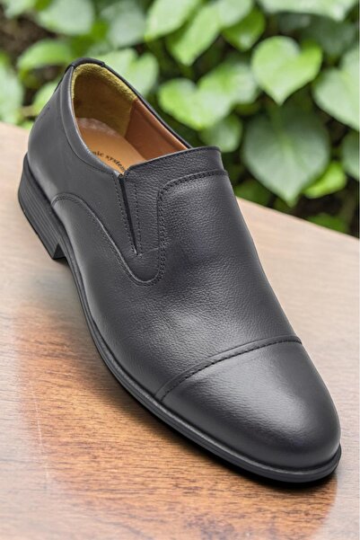 PAPATAY 1668 Rubber Orthopedic Sole Genuine Leather Men's Classic Shoes - Spe...