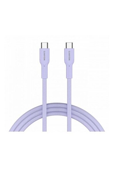 CANYON Cablu de date CND-CCAP60AB10PU, USB-C - USB-C, 1 m (Mov)