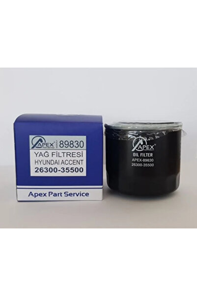 Apex YAĞ FİLTRESİ ACCENT ERA 95>06 EXCEL GETZ 94>05 i20 i30 11> ELAN...