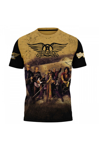 OEM Tricou barbati Aerosmith , maneca scurta multicolor H039