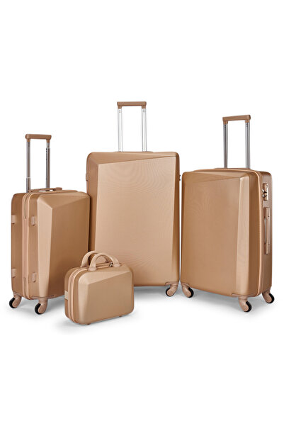 LİMRA Luxury 4-Piece Luggage Set Modern Design and Durable Color Design Lugga...