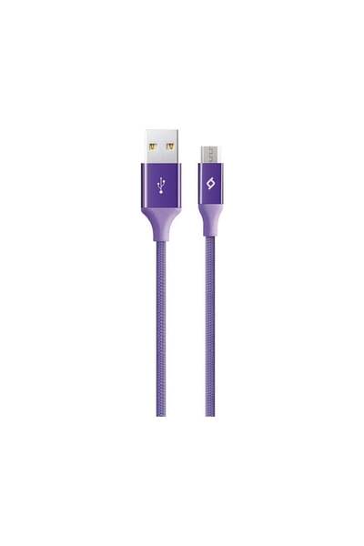 Ttec AlumiCable Micro USB Şarj Kablosu - Mor 2DK11MR