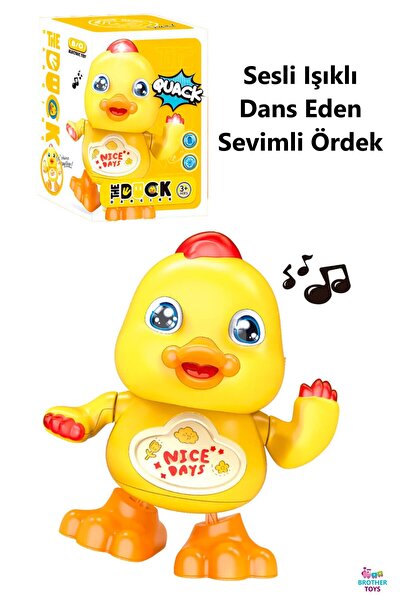 Brother Toys Işıklı Ve Müzikli Pilli Dans Eden Ördek Civciv Oyuncak