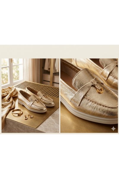MARCO ROCCO Genuine Leather Loafer Casual Women's Shoes