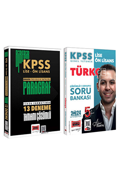 Yargı Yayınları 2026 Birebir KPSS Lise-Önlisans Paragraf Tamamı Çözümlü 13 De...
