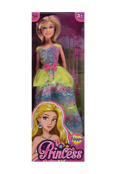 Vardem Kutulu 29Cm Manken Bebek - Sarı