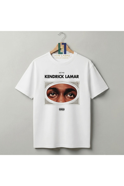 Grafftee Clothing Μπλουζάκι Unisex από βαμβάκι Premium με σχέδιο Kendrick Lam...