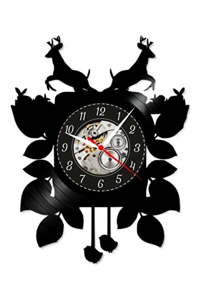OEM Decorative wall clock 'Deer family'