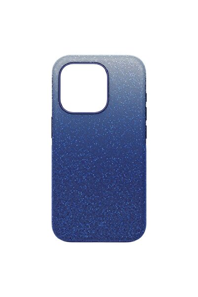 Swarovski High Akilli Telefon Kilifi Iphone 15 Pro Mavi